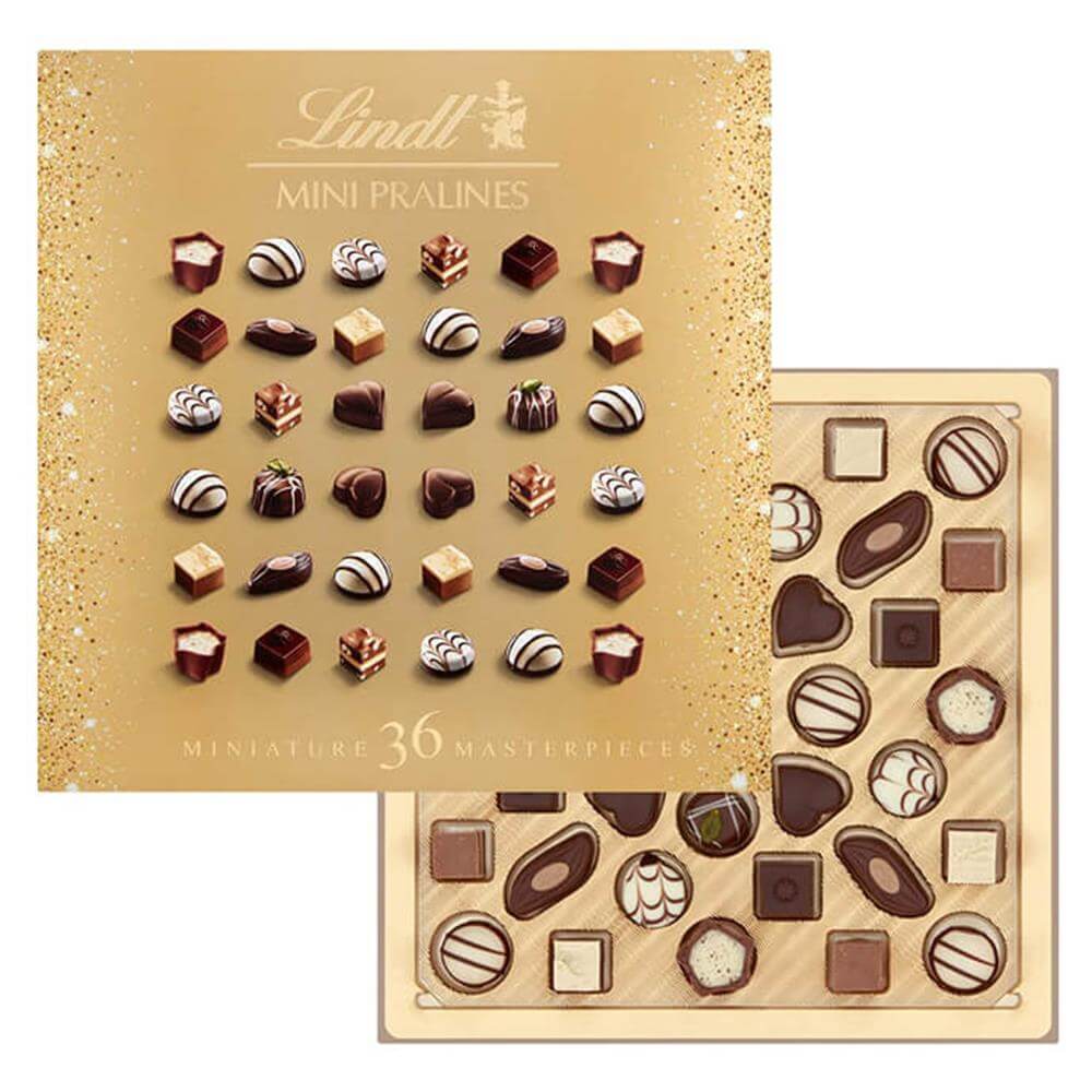 Lindt Festive Mini Praline Selection Box 180g